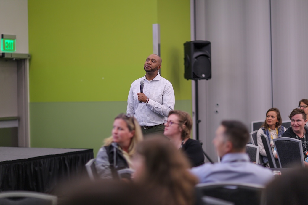 Willie Jackson facilitating a workshop